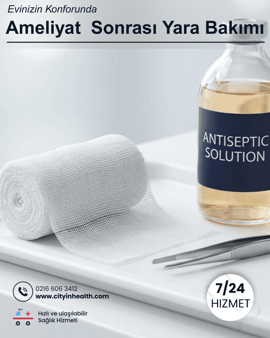 Ameliyat Sonrası Evde Bakım: Hızlı İyileşme İçin Profesyonel Destek