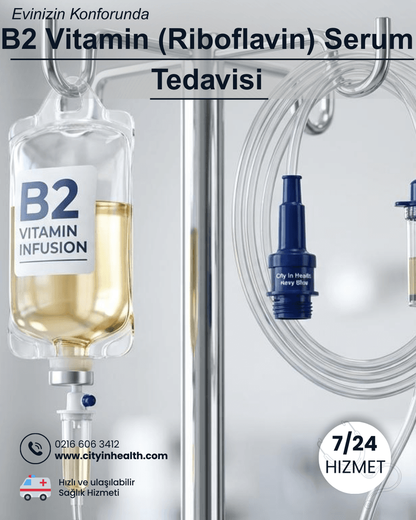 B2 Vitamin (Riboflavin) Serum Tedavisi