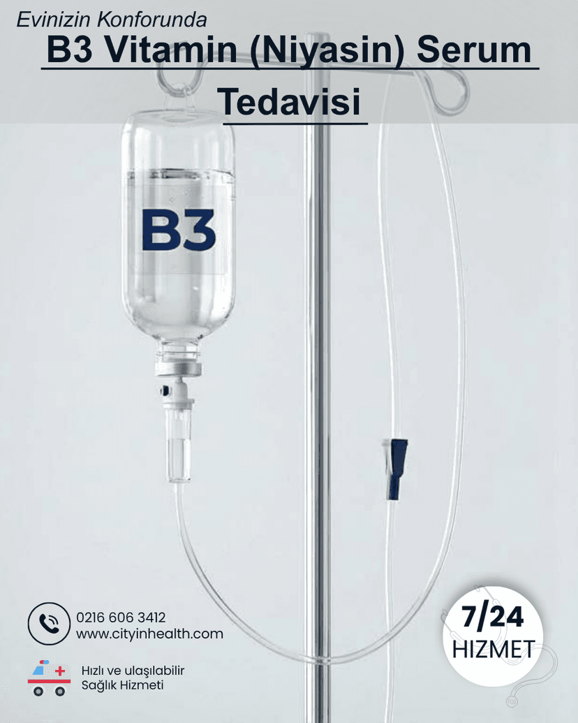 B3 Vitamin (Niyasin) Serum Tedavisi