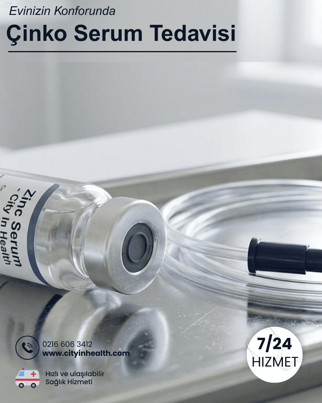 Çinko Serum Tedavisi