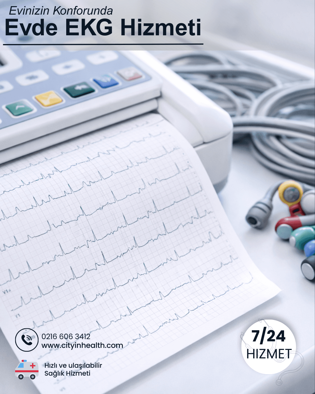 Evde EKG Çekimi