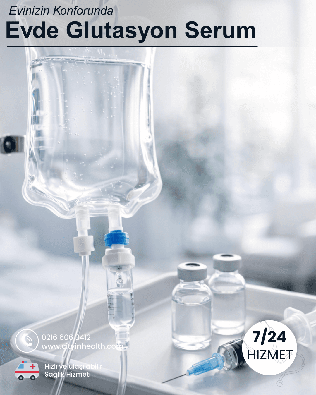 Glutatyon Serum Tedavisi