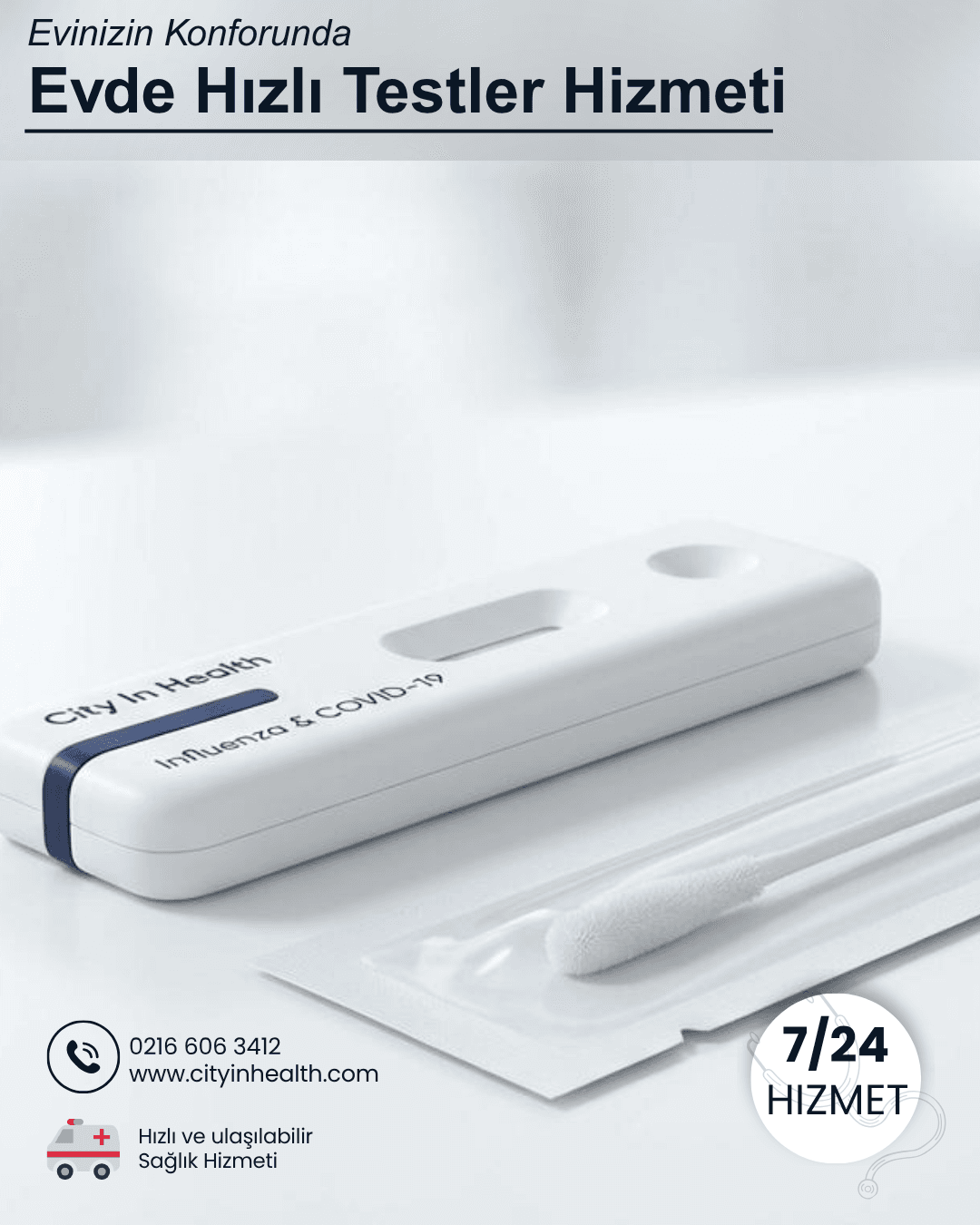 Evde Hızlı Testler