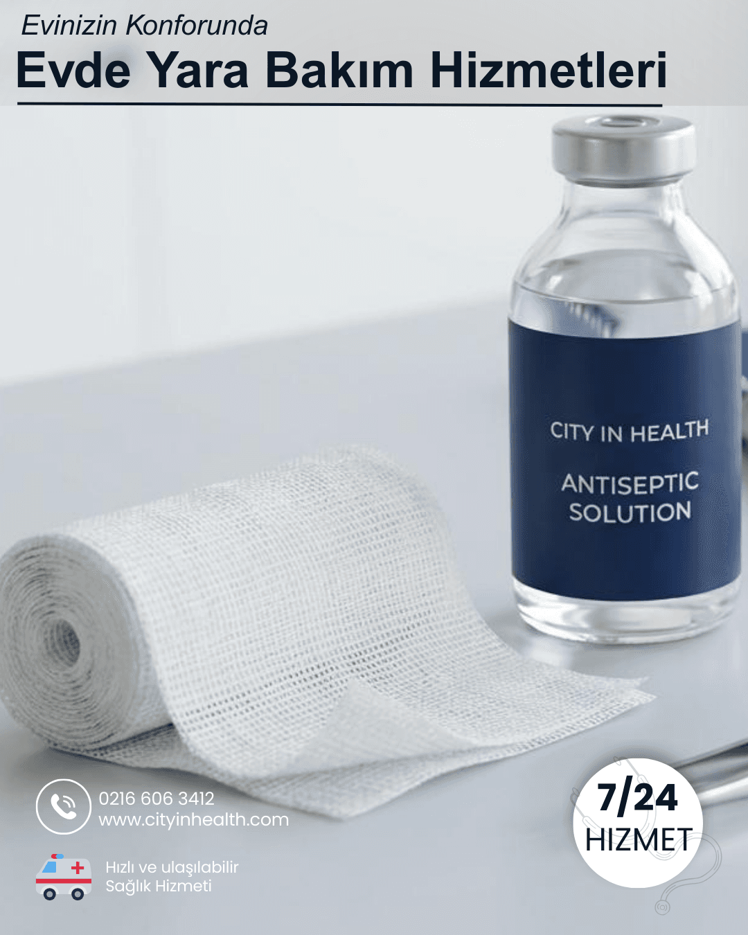 Evde Yara Bakımı ve Tedavi Hizmetleri