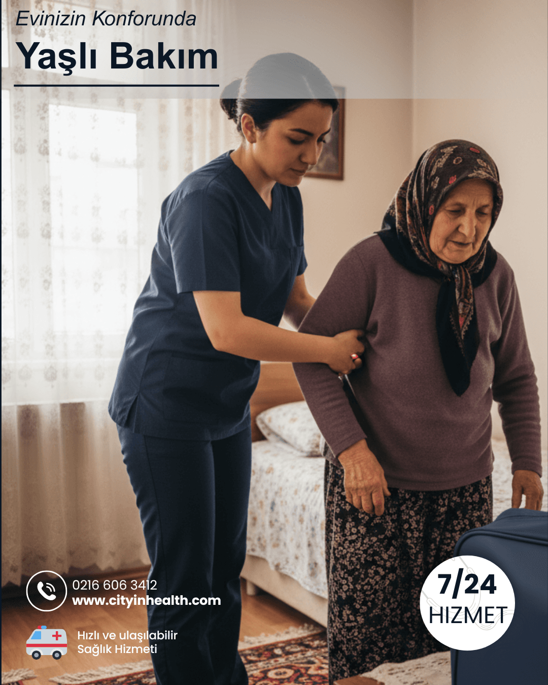 Evde Yaşlı Bakımı Rehberi: Aileler İçin Bilmeniz Gereken Her Şey